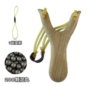 Wood slingshot